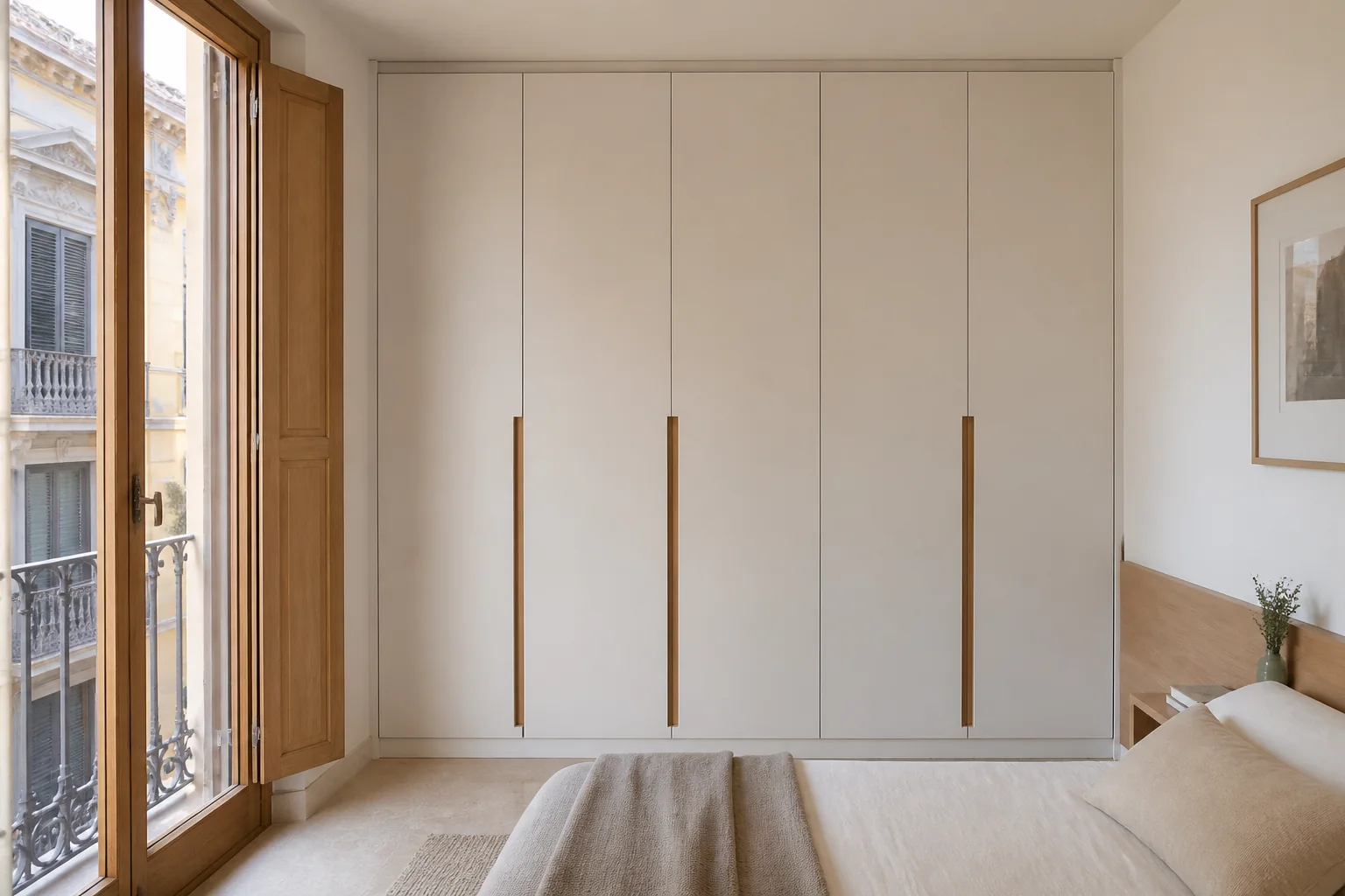 Empotrado de pared a pared