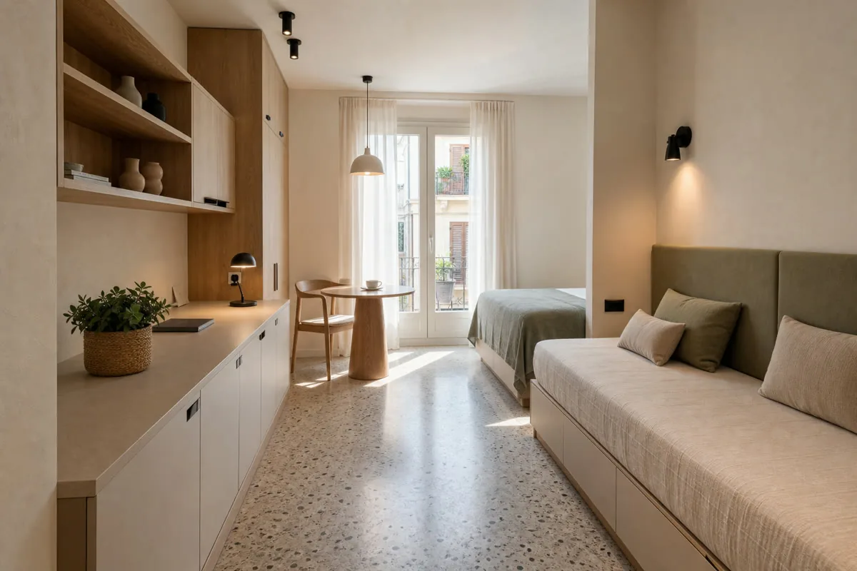 Visualización orientativa de mobiliario a medida para hoteles en Torrevieja